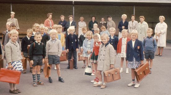 1961 - Første skoledag