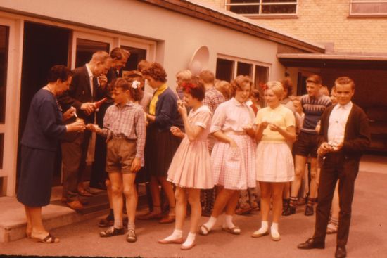 1961 - Skolegården