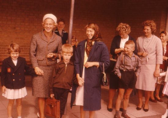 1963 - Første skoledag