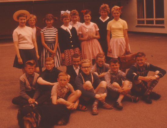1961 - Skolegård