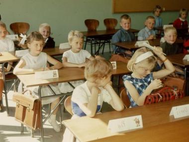 Første skoledag 1965